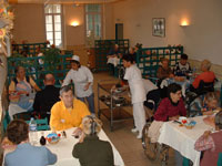 Salle repas Château de Bassy  - Cliquez pour agrandir